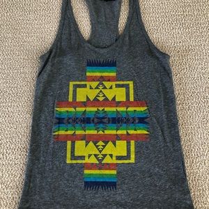 Urban outfitters Aztec racerback tank